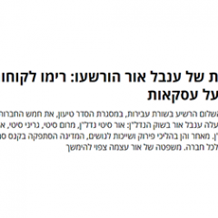 החברות של ענבל אור הורשעו: רימו לקוחות ולא דיווחו על עסקאות